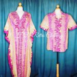 Tiki Caftan and matching shirt set. Matchy Matchy set!